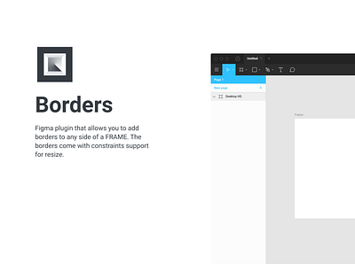 Borders Figma plugin borders css design figma plugins
