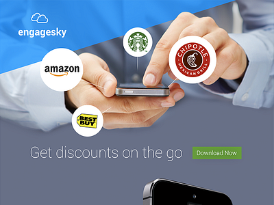 Engagesky website cloud coupons engage side project