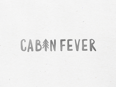 cabin fever logo update apparel logo