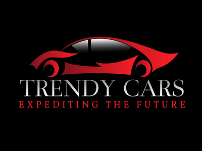 Trendy Cars Logo brand logo branding business logo car brand logo car business car logo design flat flat design flat logo graphic design illustration logo professional logo