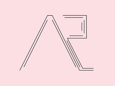 AR Lettered Logo