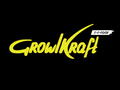 GrowlKraft fishing growl identity logo lure roar