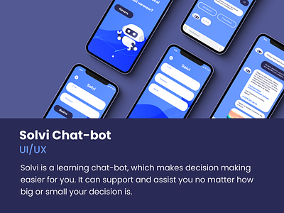 Chat-bot Solvi UI/UX Design