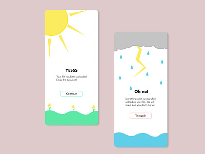Flash card success/fail | Daily UI 011 app dailyui design explore ui