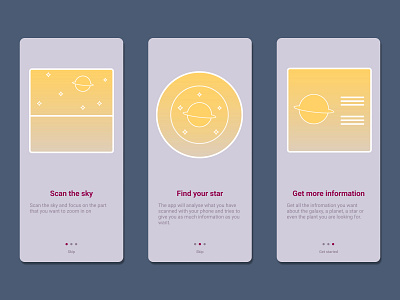 Onboarding sky scanner | Daily UI 023