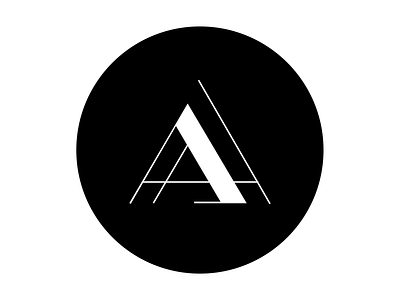 Ali Aziz Logo Design AA identity