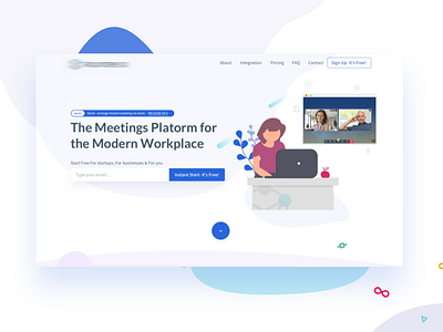 Landing page