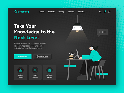 Education Web Platform Design