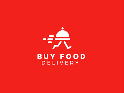 Food delivery logo branding design icon logo typography vector