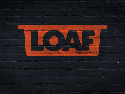 LOAF branding design logo mark typography