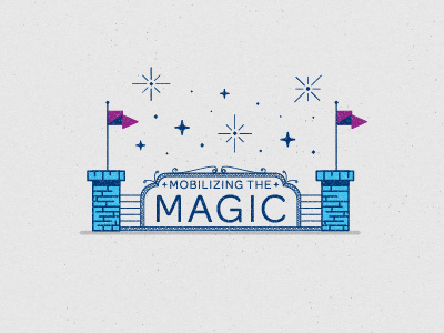 Opening brick firework flag illustration magic magical opening sign stars texture