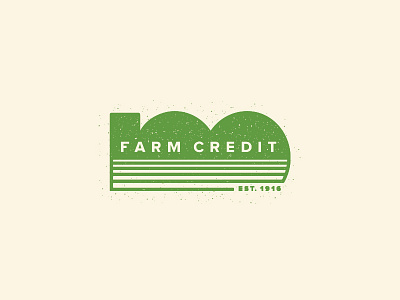 Centennial Year 100 branding farm fields logo mark