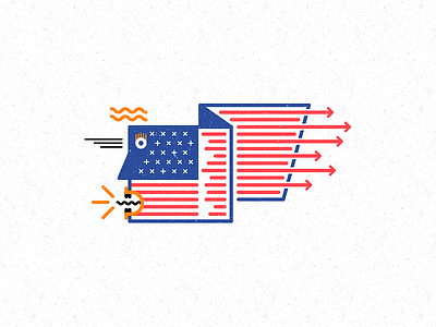Divided States editorial flag illustration politics usa vector