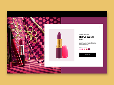 Mac Product Card design ecommerce layout page typography ui ux web