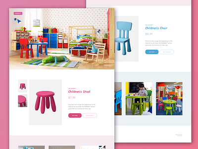 UI Challenge: Comic Sans design ecommerce minimal ui web