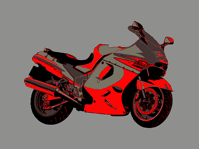 Motorcycle Vectors automibile automotive design illustration moto vector