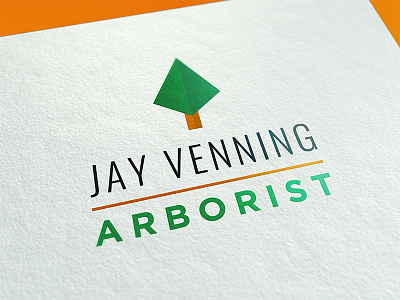 Arborist Minimalistic Logotype abstract arborist green logo logotype minimalistic simple tree vektor