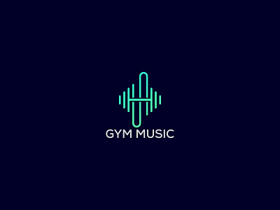 Gym Logo branding design fitness logo gym logo icon vector wellness logo