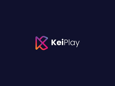 K modern logo | K play logo