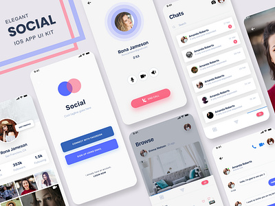 Social App Ui design