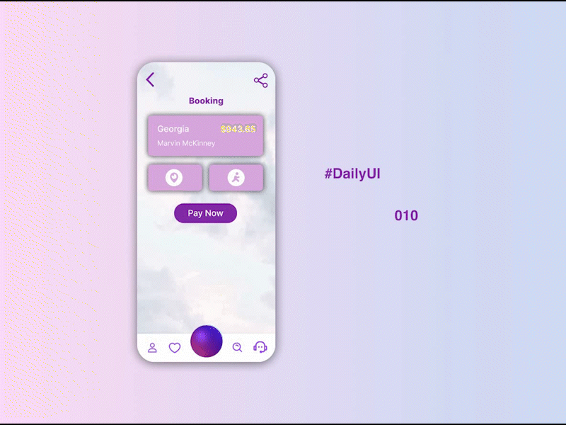 Daily UI #010 - Social Share app dailyui dailyuichallenge mobileapp ui