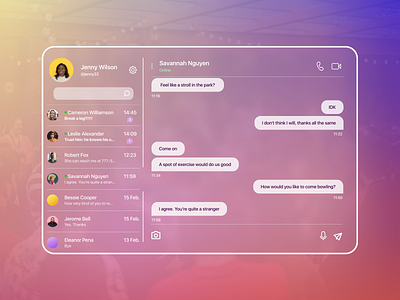 Daily UI #013 - Direct Messaging. Part 2 dailyui dailyuichallenge direct mobileapp