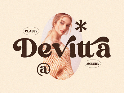 Devitta Typeface 3d animation app branding design graphic design icon illustration logo motion graphics ui
