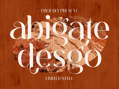 abigate desgo Typeface 3d animation app branding design graphic design icon illustration logo motion graphics ui