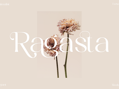 Ragasta Typeface 3d animation app branding design graphic design icon illustration logo motion graphics ui