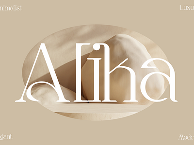 Alika Typeface