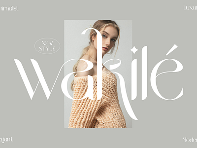 Wakile Typeface