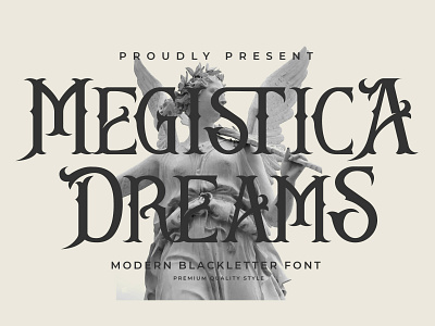 Megistica Dreams Typeface