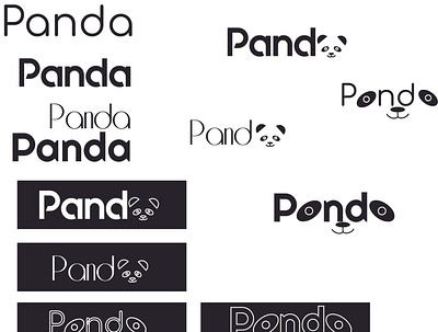 Day 3 Panda design illustration logo