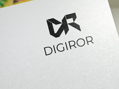 Digiror logo branding design graphic design icon illustration logo typography ui ux vector