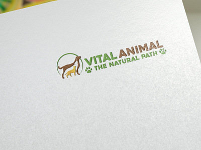 Vital Animal branding design graphic design icon illustration illustrator logo logo design photoshop typography ui ux vector