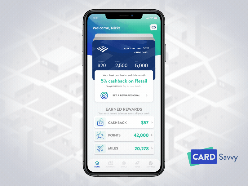 CardSavvy_Wallet App Interaction