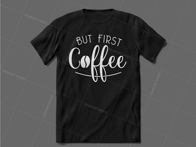 Coffee T-shirt Design coffee coffee tshirt custom tshirt t shirt t shirt design typography typography t shirt