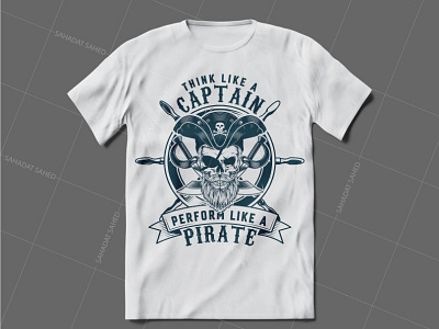 Pirate T Shirt designs, themes, templates and downloadable graphic elements  on Dribbble