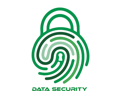 Logo for Data Security branding graphic design logo