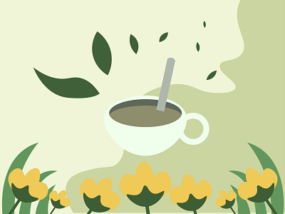 Cup of Tea 3d animation app branding design graphic design icon illustration logo motion graphics typography ui ux vector