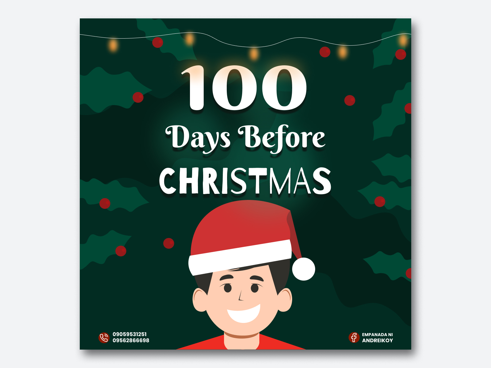 100 Days Before Christmas by Jennifer Mana on Dribbble