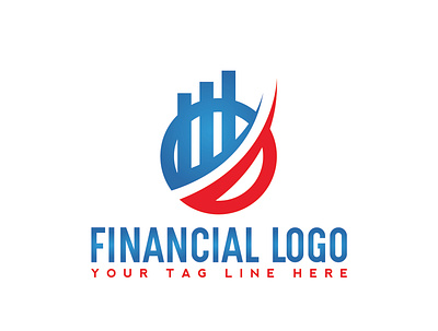 Financial design logo
