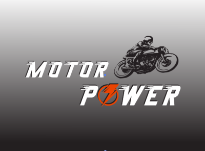 Motor power logo desing.