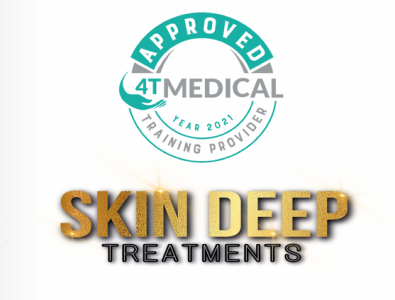 Approved (SKIN DEEP) LOGO icon logo text logo txet icon logo