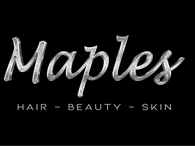 Maples logo 3d logo design icon logo logo design text logo