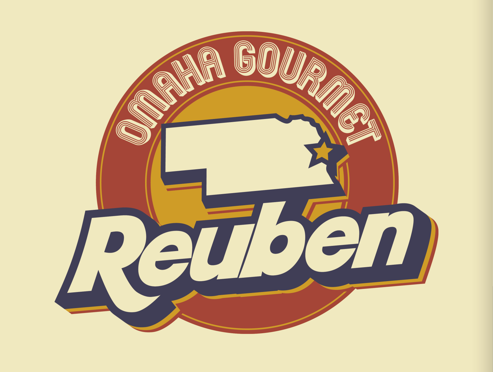 Omaha Gourmet Reuben by Brad Stoneking on Dribbble