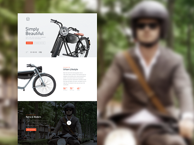 Meijs Motorman Redesign clean layout product website