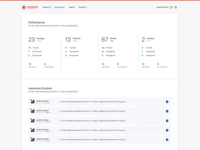 Supervisor dashboard clean dashboard sleek supervisor