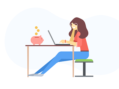 Make money illustration