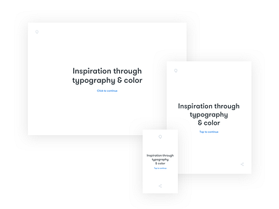 Qoutte clean color inspiration layout quotes responsive